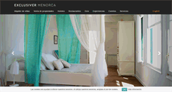 Desktop Screenshot of exclusivermenorca.com