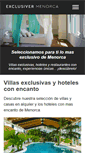 Mobile Screenshot of exclusivermenorca.com